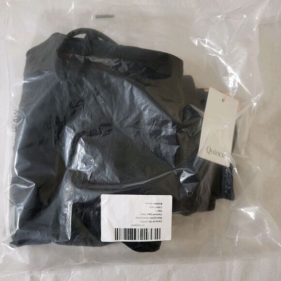 Quince Womens Black Vintage Wash Tencel Utility Jogger Pants Soft Size S New - Picture 5 of 11